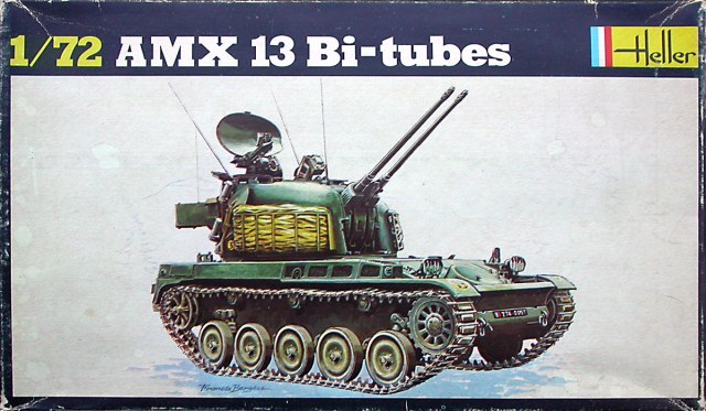 Heller AMX-13DCA Bi-Tubes 1:72 scale model 192