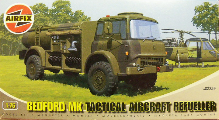 Airfix Bedford MK Tactical Aircraft Refueller 1:76 scale model A02329