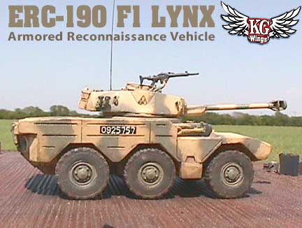 ACE 1:72 scale Panhard/Hispano ERC-90 F1 Lynx