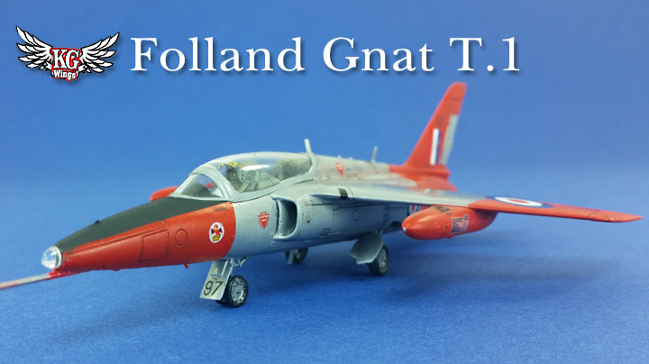 Airfix Folland Gnat T.1 1:72 scale model