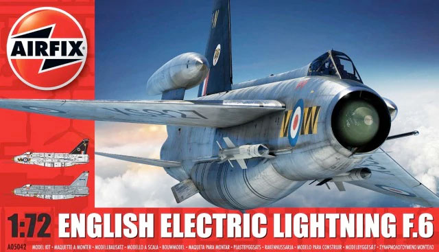 Airfix English Electric Lightning F.6