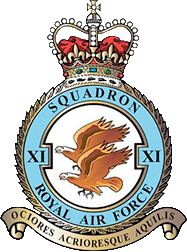 No. 11 Squadron Badge Royal Air Force