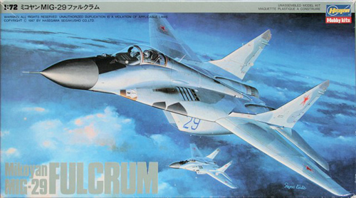 Hasegawa Mikoyan MiG-29 Fulcrum 04022 (K22)