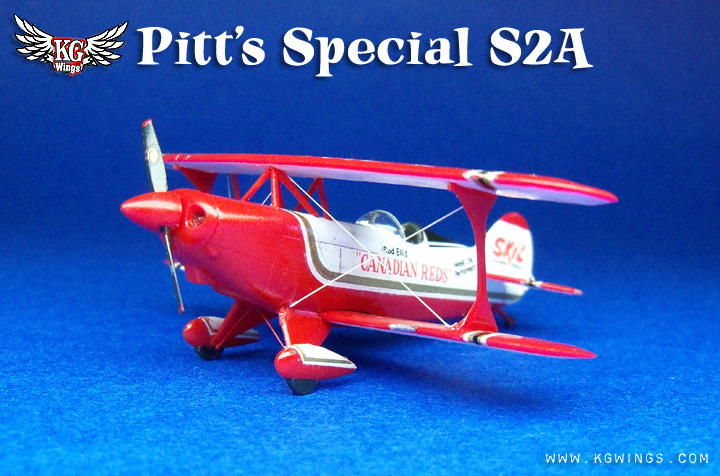 LS Pitts Special Canadian Reds 1:72 scale model