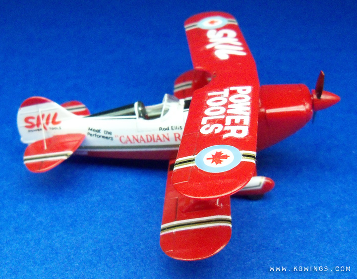 LS Pitts Special S2A Canadian Reds 1:72 scale model