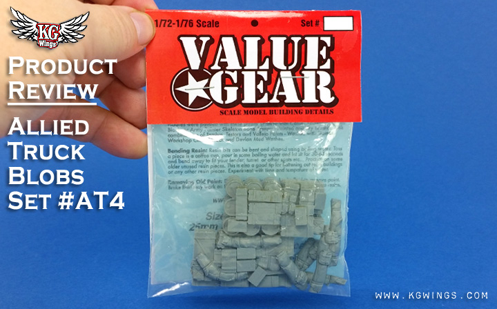 Value Gear Details 1:72 Allied Truck Blob Set #AT4