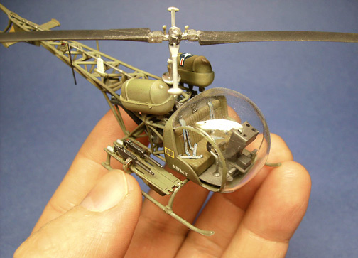 Italeri 1/72 scale Bell OH-13S Sioux