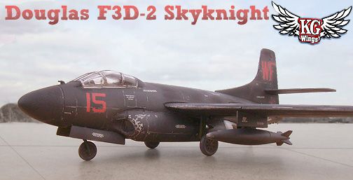 Matchbox 1/72 scale Douglas F3D-2  Skyknight