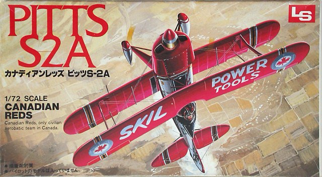 LS Pitts S2A Canadian Reds 1:72 scale model