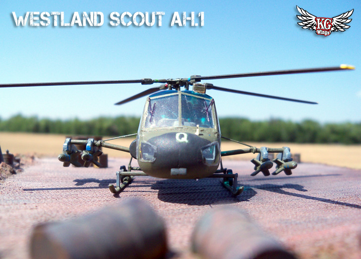 Airfix Westland Scout AH.1 1:72 scale model