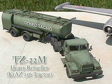 K-model 1:72 scale KrAZ-256 / TZ-22M Heavy Refueler