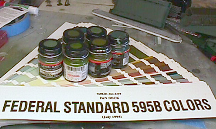 Federal Standard 595B Color book